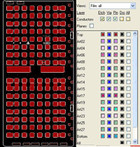  High speed backplane in 28 layers